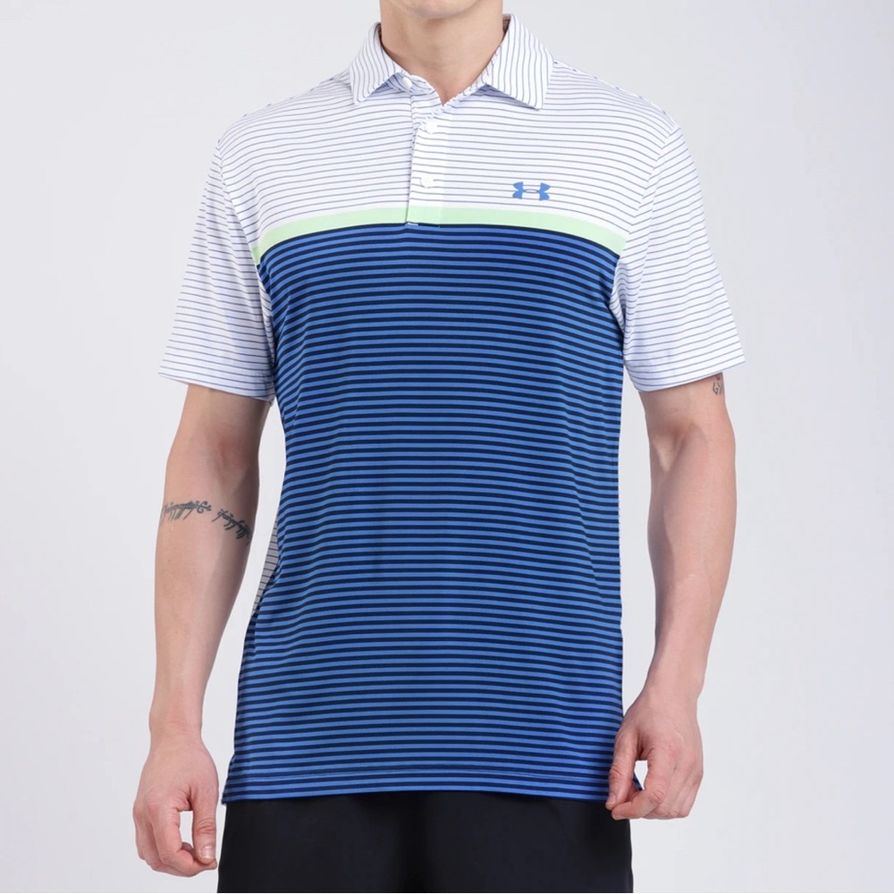 Under Armour Striped Polo